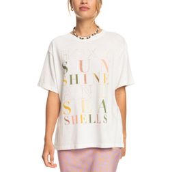 Roxy Damen T-Shirt Crystal Vision