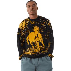 HUF Herren Sweatshirt No5 Horse Crewneck