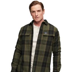 Superdry Herren Hemd  WOOL MILLER OVERSHIRT