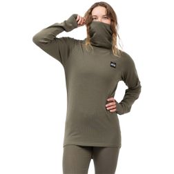 Eivy Damen Funktionsunterwäsche Icecold Wool Gaiter Rib Top