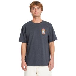 Volcom Herren T-Shirt DRAGGIN STONE HTH