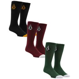 Volcom Herren Socken FULL STONE MIX SOCK 3PK