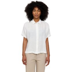 Mazine Damen Kurzarmhemd Short Sleeve Linen Shirt