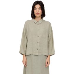 Mazine Damen Hemd  3/4 Sleeve Linen Shirt