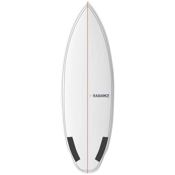 Radiance Surfboards Surfboard Hale-Bopp 5'3 / PU + Verstärkte Rails