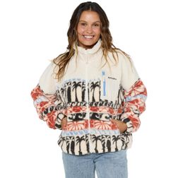 Rip Curl Damen Fleecejacke OCEANIC ZIP THRU POLAR FLEECE