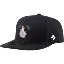Bavarian Caps Cap Feuerwehr - Black Edition (Snapback)