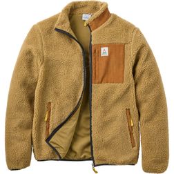 Passenger Herren Fleecejacke Trekker Recycled Deep-Pile Sherpa Fleece