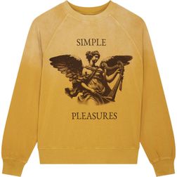Deus Sweatshirt Black And Blue Crew