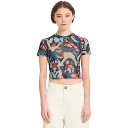 Volcom Damen T-Shirt Bruno Lucas Knit Mesh Tee