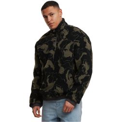 Urban Classics Fleecepullover Oversized Pattern Teddy Troyer