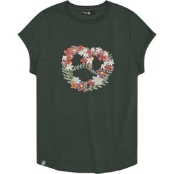 Bavarian Caps Damen T-Shirt Blumenbreze