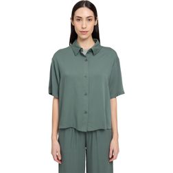 Mazine Damen Kurzarmhemd Short Sleeve Viscose Shirt