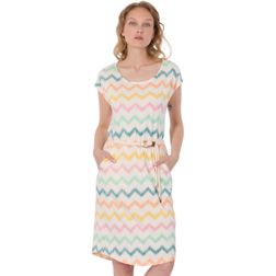 Ragwear Damen Kleid LILITHE PRINT