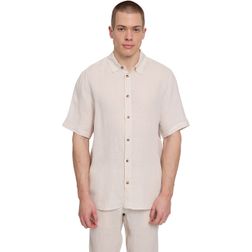 Mazine Herren Kurzarmhemd Shortsleeve Linen Shirt