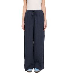 Mazine Damen Hose Drawstring Linen Pants