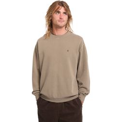 Volcom Herren Sweatshirt Single Stone Pigment Wash Crew