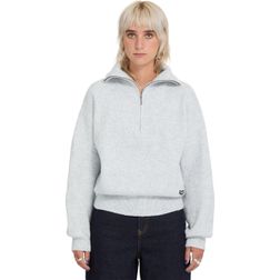 Volcom Damen Sweatshirt Voltrane Half-Zip Sweater Volcom Damen Sweatshirt Voltrane Half-Zip Sweater