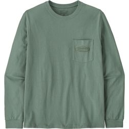 Patagonia Herren Longsleeve M's L/S MW '95 Oval Logo Pocket Tee Patagonia Herren Longsleeve M's L/S MW '95 Oval Logo Pocket Tee