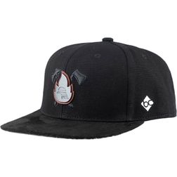 Bavarian Caps Cap "Feuerwehr" - Black Edition (Snapba Bavarian Caps Cap "Feuerwehr" - Black Edition (Snapba
