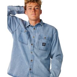 Rip Curl Herren Hemd Premium Surf Denim Rip Curl Herren Hemd Premium Surf Denim