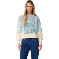 Rip Curl Damen Sweatshirt Seeker Raglan Standard Crew Rip Curl Damen Sweatshirt Seeker Raglan Standard Crew