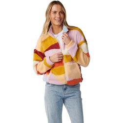 Rip Curl Damen Fleecejacke Retro Swell Standard Full Zip Polar Rip Curl Damen Fleecejacke Retro Swell Standard Full Zip Polar