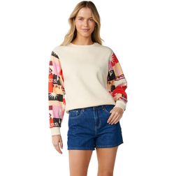 Rip Curl Damen Sweatshirt Party Wave Crew Sleeve Printed