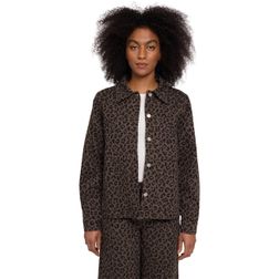 Mazine Damen Übergangsjacke Printed Denim Jacket Mazine Damen Übergangsjacke Printed Denim Jacket