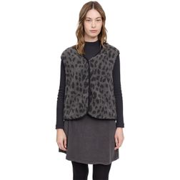 Mazine Damen Weste Printed Teddy-Fleece Vest Mazine Damen Weste Printed Teddy-Fleece Vest