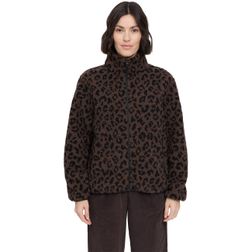 Mazine Damen Winterjacke Printed Teddy-Fleece Jacket